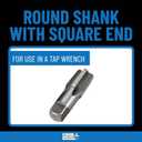 Drill America - POU1/8NPTW/DRILL 1/8" Carbon Steel NPT Pipe Tap and R High Speed Steel Drill Bit Set, POU Series