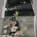 Artoid Mode Floral Hello Sunshine Spring Kitchen Towels Dish Towels, 18x26 Inch Farmhouse Summer Decoration Cleaning Set of 4