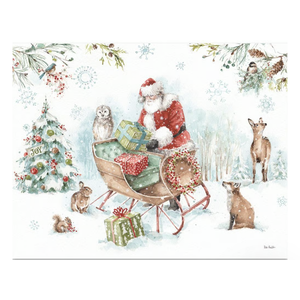 Magical Holiday Boxed Christmas Cards (18 pack) w/ Decorative Box by Lisa Audit