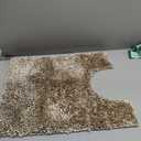 Home Weavers Fantasia Bath Rug 100% Cotton Bathroom Rugs Set, Washable Rug, Soft Cotton Extra Soft and Absorbent Bath Rug, Kitchen Mat, Bath Mat Set, Bath Floor Mat Non Slip, 20"x20" Contour, Ivory