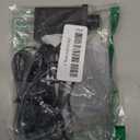 Class 2 Power Supply 120Vac 60Hz, 1A Christmas Inflatable Plug Replacement Plug Adapter with 2 Meters Waterproof Extension Cord, Yard Low Voltage Transformer for Halloween Thanksgiving String Light