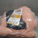 PetJett Calming Medium Dog Bed - 30'' Round Dog Beds, Anti-Slip & Washable Super Soft Fluffy Plush Donut Bed, Anti-Anxiety Premium Comfort Pet Bed, Fits Dogs up to 45 lbs - Pink