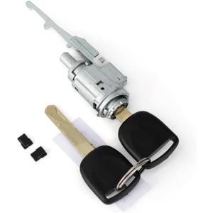 Ignition Switch Lock Cylinder w/ 2 Keys Compatible with Honda Accord Civic Crosstour CR-V CR-Z Element Fit Insight Odyssey S2000 Acura MDX RDX TL TSX ZDX 06351-TE0-A11
