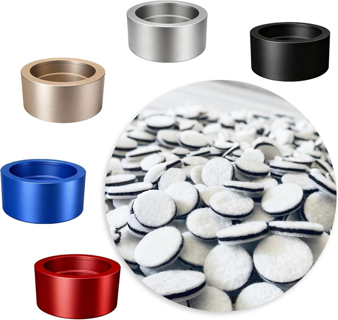 100 Replacement Activated Carbon Cartridges, Universal MouthPeace & Silicone Mouthpiece, 5 Reusable Metal Rings