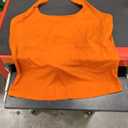 Pretty Garden Summer Orange Dress, L