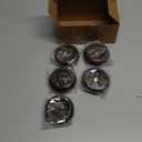 5Pcs Wooden Incense Holder for Sticks Round Incense Burner Stick Aromatherapy Incense Holder Bowl Ash Catcher for Home Decor, Meditation, Home,Office,Club, Aromatherapy