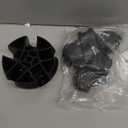 HITTI 10X Magnifier Esthetician Light, 2200 Lumens, Stepless Dimmable, 5 Wheel Rolling Base, LED Lighted Mag Lamp for Lash & Facials, Tattoo, Nail, Crafts, Sewing- White