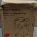 BONSEN 16-Sheet Heavy Duty Paper Shredder for Office, 60-Minute Running Time Cross-Cut CD Shredder with 60dB Low-Noise, 5.3-Gallon Pull Out Bin, Anti-Jam & Quiet Shredder for Home Office (S3102)