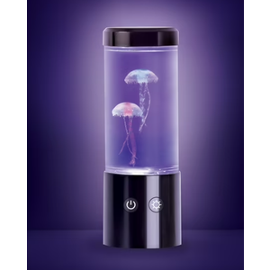 Merkury Innovations Jellyfish Night Light Lamp Motion & Multicolor Leds - Easy Mode Switching
