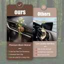 Cat Paw Car Vent Clip with Walnut Wood & Glass Test Tube, Cute Aesthetic Car Decor Accessories for Women, Girly Dashboard Decoration, Plant Holder for Car Interior Decor