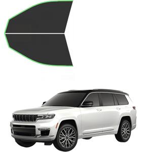 Pre Cut Window Tint for 2021-2026 Jeep Grand Cherokee L, 20% VLT Front Window Film,2-Ply Pre Cut Tint for Cars, Anti-Glare, Privacy Protection, Full UV and Heat Block - DIY Installation, Front Doors