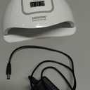 JODSONE U V LED Nail Lamp, Nail Dryer for Gel Polish, Led Light with Automatic Sensor & 4 Timers (Milky White)