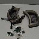 Kuryakyn 2947 Motorcycle Lighting Accessory: Tracer Headlight Vent Accents, Smoke