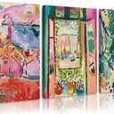 Henri Matisse Wall Art Prints Aesthetic Canvas Matisse Wall Decor Painting Colorful Matisse Wall Art Poster Boho Abstract Matisse Picture Artwork for Bedroom Living Room 16x24x3 Inch Ready to Hang