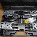 X-Shaped RV Stabilizer Wheel Chock (Allow Drill Adjust) Dual Axel RV Travel Trailer Camper Tire While Camping -2 Pack