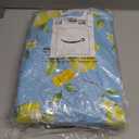 Walrus Heavy Duty Vinyl Tablecloth with Flannel Backing Waterproof Oil-Proof Plastic Table Cloth Stain-Resistant Wipeable Rectangle or Square Table Cover for Indoor and Outdoor (Lemon, 60x84 Inch)