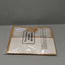 Aliceset 12 Pcs Clear Plastic Gift Bags with Die Cut Handles Reusable Party Favor Bags with Ribbon for Mother's Day Wedding Graduation Bridal Shower Baby Shower, 12 x 10 x 5''(Gold)