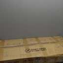 Podium Stand with Metal Wheels Wooden Lectern Podium Stand Portable Pulpit Standing with Storage Mobile Reception Podiums Desk for Church Office School Conference Restaurant Meeting, Black