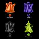 AMOLEN PLA 3D Printer Filament Silk PLA Filament 1.75mm Silk Filament Pack Black/Red Copper/Purple/Neon Green 3D Printing Filament Bundle for Holiday 3D Printing, 200gX 4 Spools