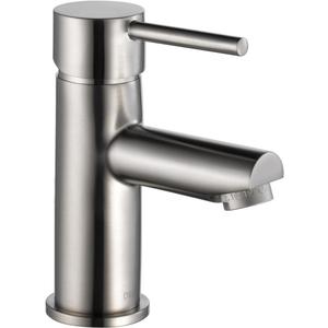 DELTA 559LF-SSPP Modern Single-Handle Bathroom Faucet, 7.25 x 6.00 x 6.25 inches, Stainless