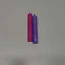 Reusable Metal Straws Travel 2 Pack Collapsible Straw with Case and Cleaning Brush Retractable Portable Pocket Straws