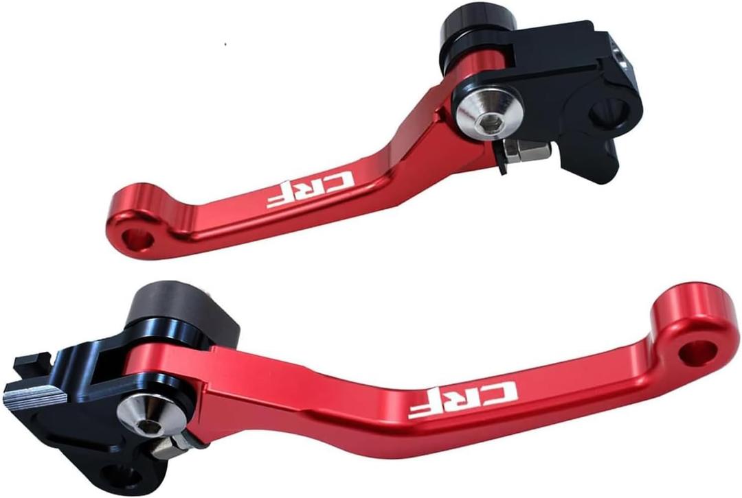 Motorcycle Billet Foldable Brake Clutch Lever Handle CNC Aluminum Pivot for CRF125F CRF125 F CRF 125 F 2014-2022 2014 2015 2016 2017 2019 2019 2020 2021 2022 Dirt Pit Bike Motocross Motorbike