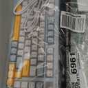 ONIKUMA GAMING 80% Mechanical Gaming Keyboard, 98 Keys, Soft Tactile Brown Switch, Rainbow LED Backlit, USB Wired, PC/MAC/Laptop/PS4/PS5, Mixed Color Multimedia Keys