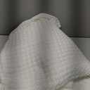 Bedsure Cooling Cotton Waffle Weave Throw Blanket - Lightweight Breathable Blanket of Rayon Derived from Bamboo for Hot Sleepers, Luxury Throws for Bed, Couch and Sofa, Ivory, 50x70 Inches