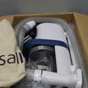 oneisall Dog Grooming Vacuum, Pet Grooming Vacuum with Clipper Nail Grinder, 1.5L Dust Cup Dog deshedding Brush with 7 Tools for Shedding Pet Hair, Home Cleaning(Blue)