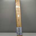 Heavy Duty Adjustable Curtain Rod, 144-164 Inch, Round Cap, Ceiling Mount, Light Gold