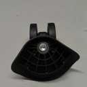 Universal Luggage Wheel, Swivel Replacement Travel Suitcase Wheels 2pcs Heavy Duty 2.2Inch Poly Plastic Castor Trolley Furniture Caster