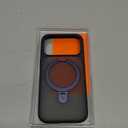 TORRAS Ostand for iPhone 17 Pro Case Magnetic, Fit for MagSafe, 4X Military Drop Protection, Camera Control, Slim Phone Case for iPhone 17 Pro with Kickstand, Translucent Matte Cover 6.3", Deep Blue