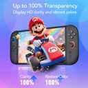 3 x 3 Pack Tempered Glass Screen Protector for Nintendo Switch 2 7.9 inch 2025, with Easy Installation Frame, Bubble Free, HD-Clear, Anti-Scratch, Touch Sensitive, Full Coverage Switch 2 accessories