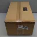 Goodluck 200PCS Black Plastic Plates, Heavy Duty Disposable Gold Plates with 100 10.25 inch Dinner Plates and 100 7.5 inch Dessert Plates for Party, Holiday, Wedding, Thanksgiving