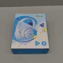 iClever BTH22 Kids Bluetooth Headphones, 60H Play Time, 74/85 dBA Safe Volume, Bluetooth 5.4, USB C, Over Ear Kids Headphones Wireless with Mic AUX Cord for iPad/Tablet/Travel, Blossom Pink