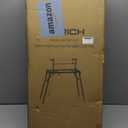 STRICH Dual Piano Keyboard Stand with 2nd Tier - Adjustable and Portable 2 Tier Music Stand for Synths and Electric Digital Keyboards - Fits 54 61 88 Key Pianos