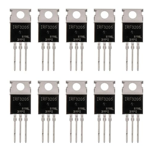 BOJACK IRF3205 MOSFET Transistors 110A 55V N-Channel Power MOSFET TO-220AB (Pack of 10)