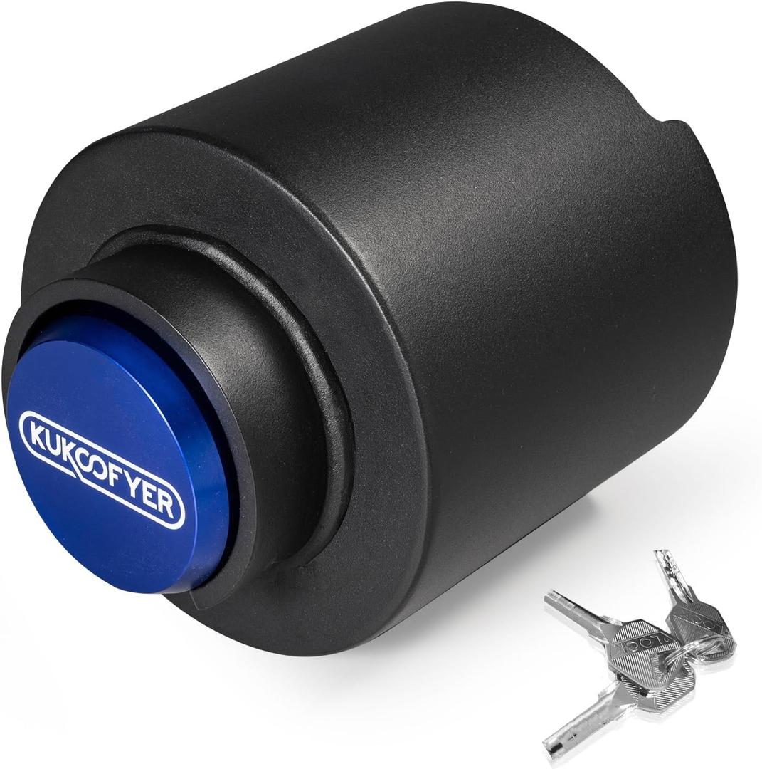 2025 Upgraded Trailer Lock,Heavy Duty Steel Security Trailer Hitch Locks,2 5/16 Inch Couplers Fit,Anti-Theft Weatherproof Hitch Lock for RV,Trailer,Boat & Pickup