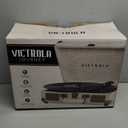 Victrola Journey Bluetooth Portable Suitcase Record Player  with Built-in Speakers, 3 Speed Vinyl Record Player, RCA Out, Headphone Jack (Light Beige Linen)