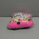 Queenmore Warm Dog Winter Coat, Cold Weather Waterproof Snow Jacket with Reflective Hoodie, Long Sleeves for Dogs (Medium, Pink)