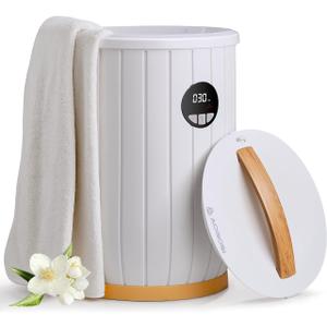 AAOBOSI Large Towel Warmers for Bathroom with Digital Display,20L 4 Timer& Auto Shut OffFast Warming, Blankets & Robes, Portable Electric Warmer for Bathroom, SPAPJ's and More