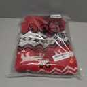 JULYCLO Christmas Sweater Vest Women Ugly Xmas Reindeer Knit Sweaters Casual Santa Snowflake V Neck Sleeveless Outwear Tops (XXL)