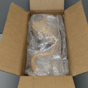 TERESA'S COLLECTIONS Garden Decor, Set of 2 Cranes Garden Decor, 25-26", Elegant Cranes with Golden Painting, Waterproof Metal Garden Statue, Herons Gifts Birthday Gifts for Women Mom (Medium)