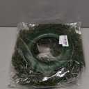 SHACOS Artificial Winter Greenery Wreath 14" Small Pine Wreath Christmas Cabinet Cedar Wreaths Xmas Decoration for Home Kitchen Window Door Candle Ring Chair Wall Table Centerpieces Farmhouse Holiday