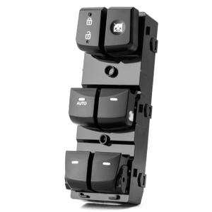 Power Window Switch Driver Side for Hyundai Elantra 2014 2015 2016 2017 2018 2019,Front Left Master Main Auto Window Door Lock Button Control for Elantra,935713X001RY,1S16474,DWS2072