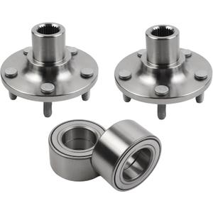 Set of 2 Front Wheel Hub and Bearing Kit Compatible with 2012-2018 Ford Focus 2013-2018 Ford C-Max 2.0L L4 HUB81 510110 NT510110 WH188