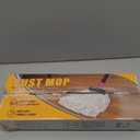 Commercial Mops for Floor Cleaning - Looped-End Heavy Duty Wet Mop with Long Handle for Hardwood Wood Tile Vinyl - Reusable Cotton Head for Home Garage Kichen Bathroom