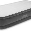 Intex Comfort Dura-Beam Airbed Internal Electric Pump Bed Height Elevated (2020 Model)