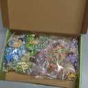 8 Pieces Flower Block Set, Plant and Succulent ToysBirthday Gift for Women and Girls As a Decoration or Adult Block Toy