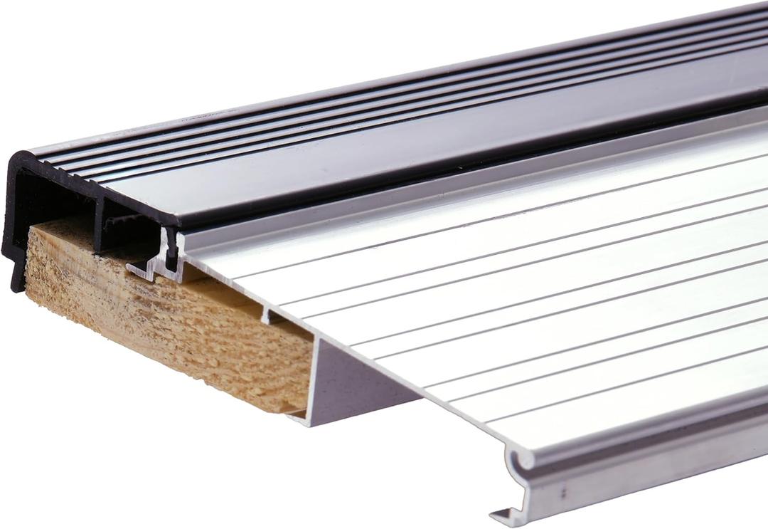 Frost King TS36SP Heavy-Gauge Aluminum Sill Threshold, Mill Finish
